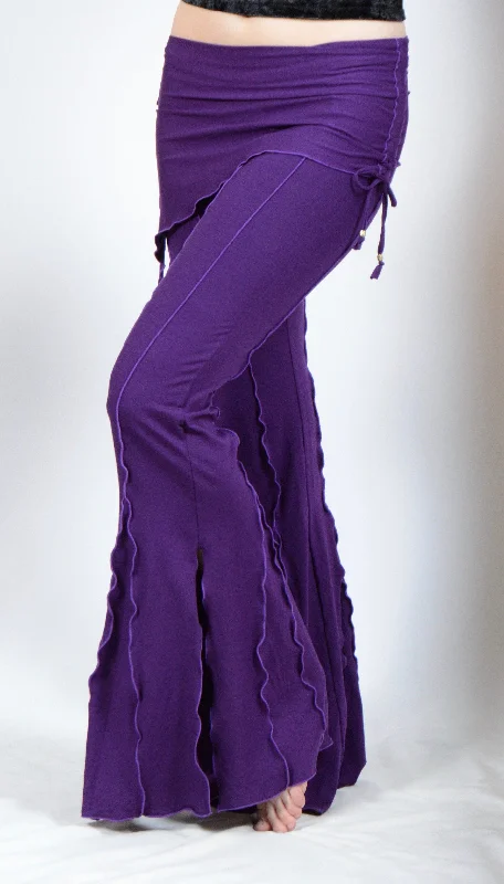 SKIRT SPIRAL PANTS Cozy Knit Pants
