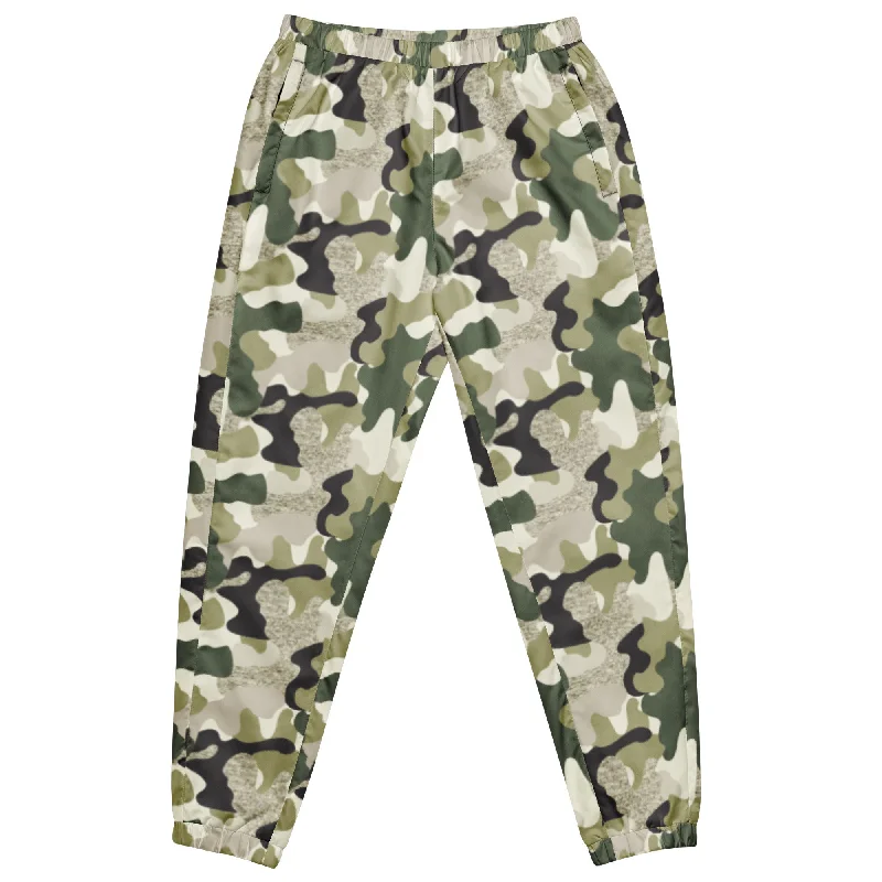 CAMOUFLAGE Unisex Track Pants Trendy High-Waist Trousers