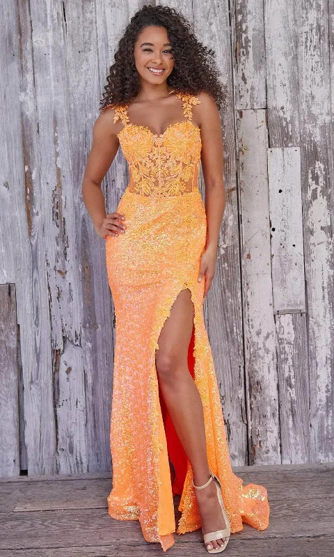 Colette By Daphne CL5133 - Lace Corset Prom Dress