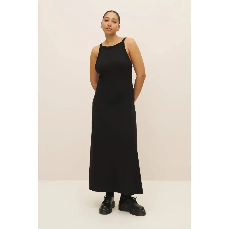Kowtow Low Back Dress - Black