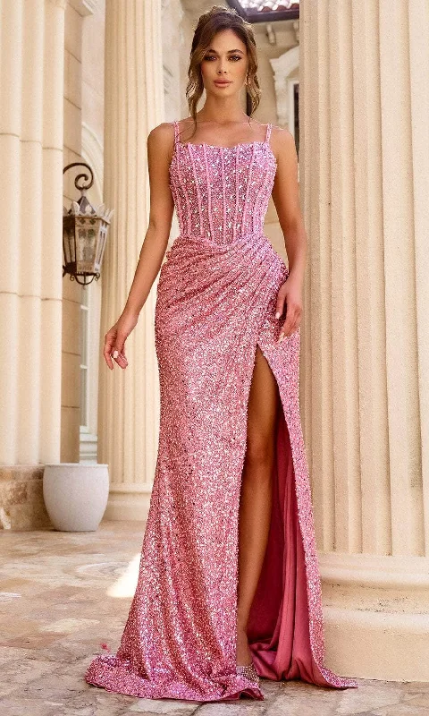 Portia and Scarlett PS24943 - Sequin Mermaid Prom Dress