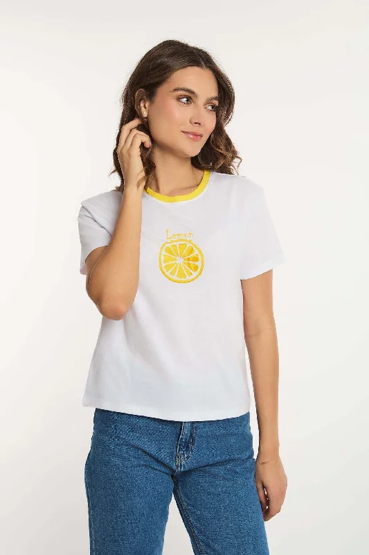 T-Shirt Lace Blend Ribbed Blend Corduroy Blend
