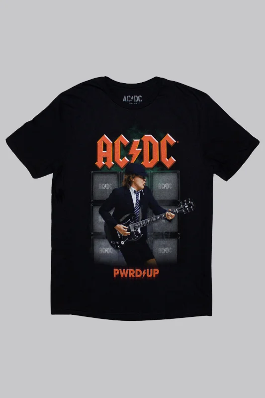 ACDC Shirt Mesh Fabric Canvas Fabric Denim Fabric