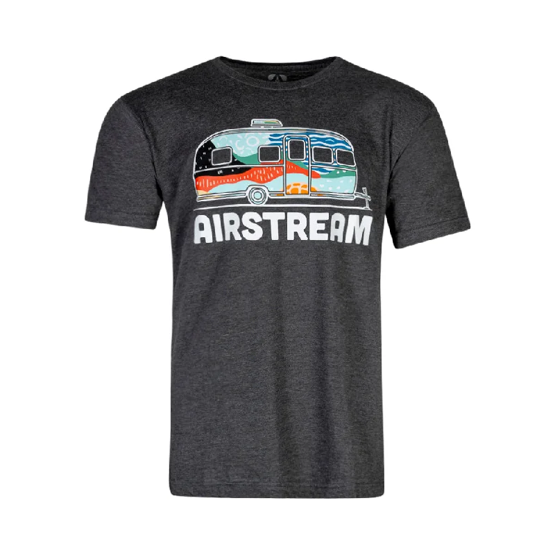Airstream Where Color Hits the Road Unisex T-Shirt Welt Pockets Slit Pockets