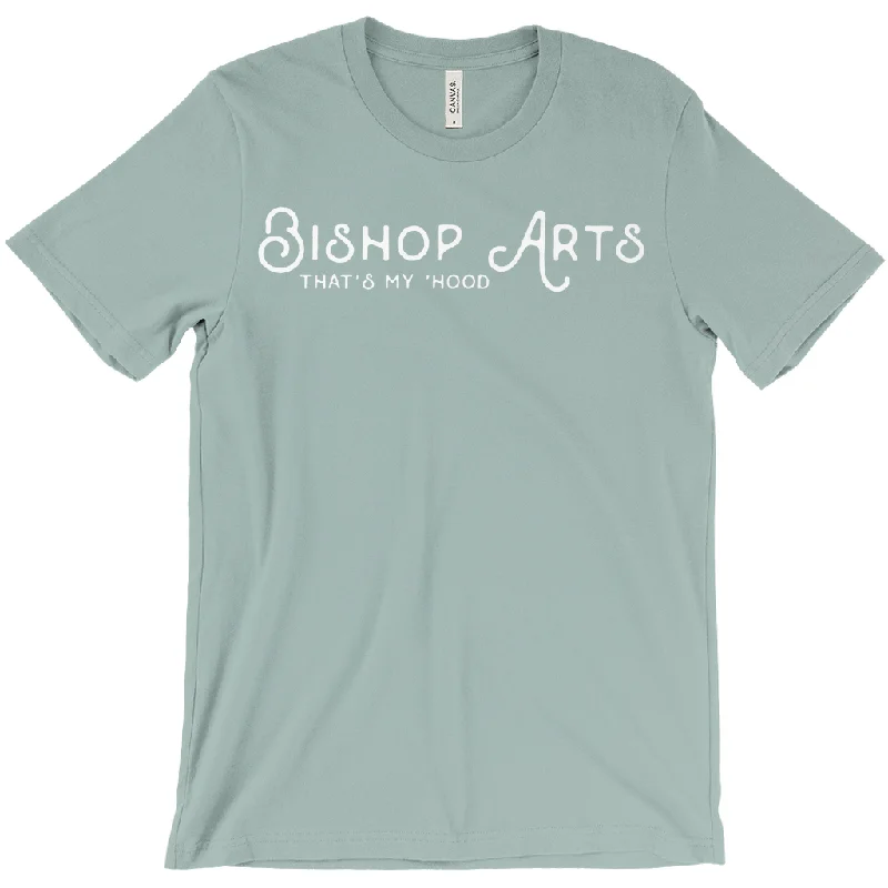Bishop Arts (That's My Hood) Tee Collared Crew Neck Turtle Neck