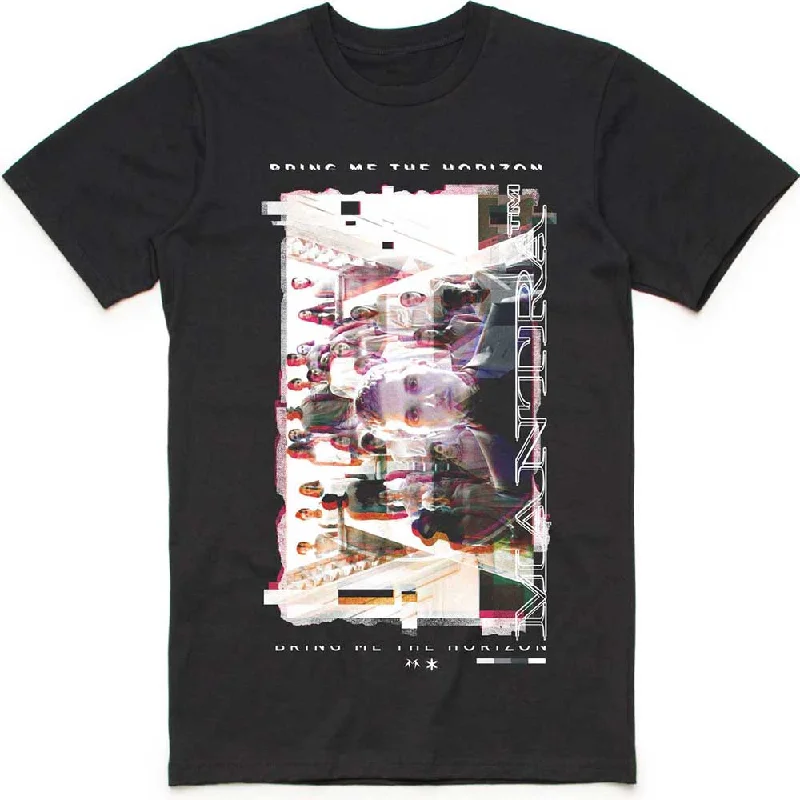 BRING ME THE HORIZON Attractive T-Shirt, Mantra Cover Silk Blend Satin Velvet