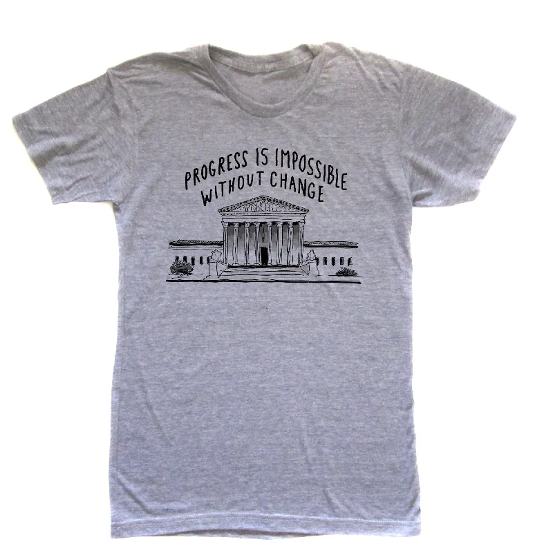 Change : Unisex Tee Graphic Embroidered Appliqued