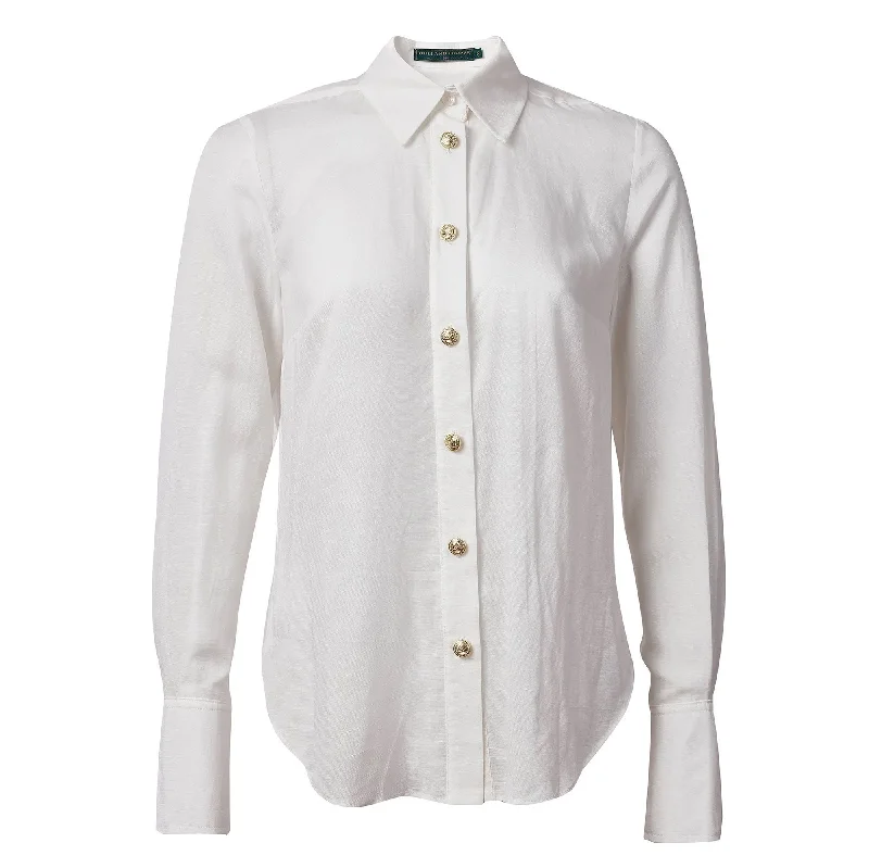 Holland Cooper Ladies Classic Shirt Collared Crew Neck Turtle Neck
