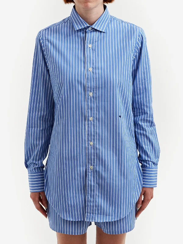 Hommegirls Classic Shirt - Classic Stripe Houndstooth Herringbone Solid