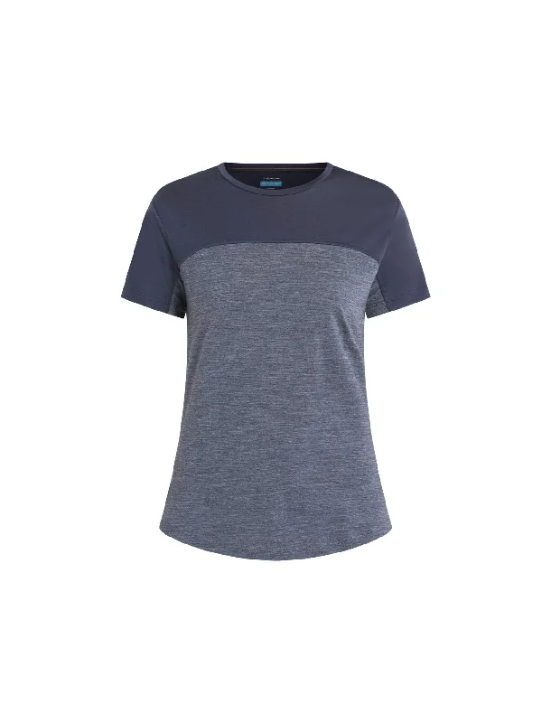 Icebreaker 125 Cool-Lite™ Merino Blend Sphere III T-Shirt Colour Block (Women's) Welt Pockets Slit Pockets Flap Pockets Icebreaker 125 Cool-Lite™ Merino Blend Sphere III T-Shirt Colour Block (Women's) Welt Pockets Slit Pockets Flap Pockets