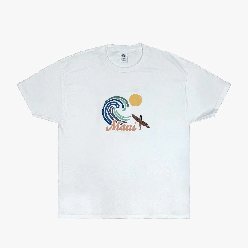 Maui Wave Chaser T-Shirt Polka Dot Checkered Tartan