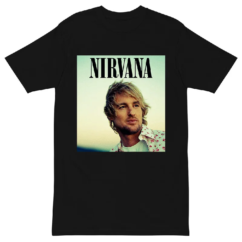 Nirvana Owen Unisex Tee Chenille Blend Fleece Blend Nylon Blend