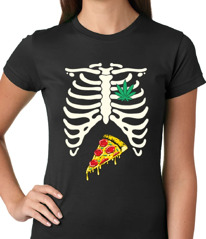 Rib Cage Munchies Girls T-shirt Casual Formal Business