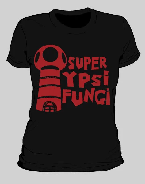 Super Ypsi Fungi Women's T-Shirt Chenille Blend Fleece Blend Nylon Blend