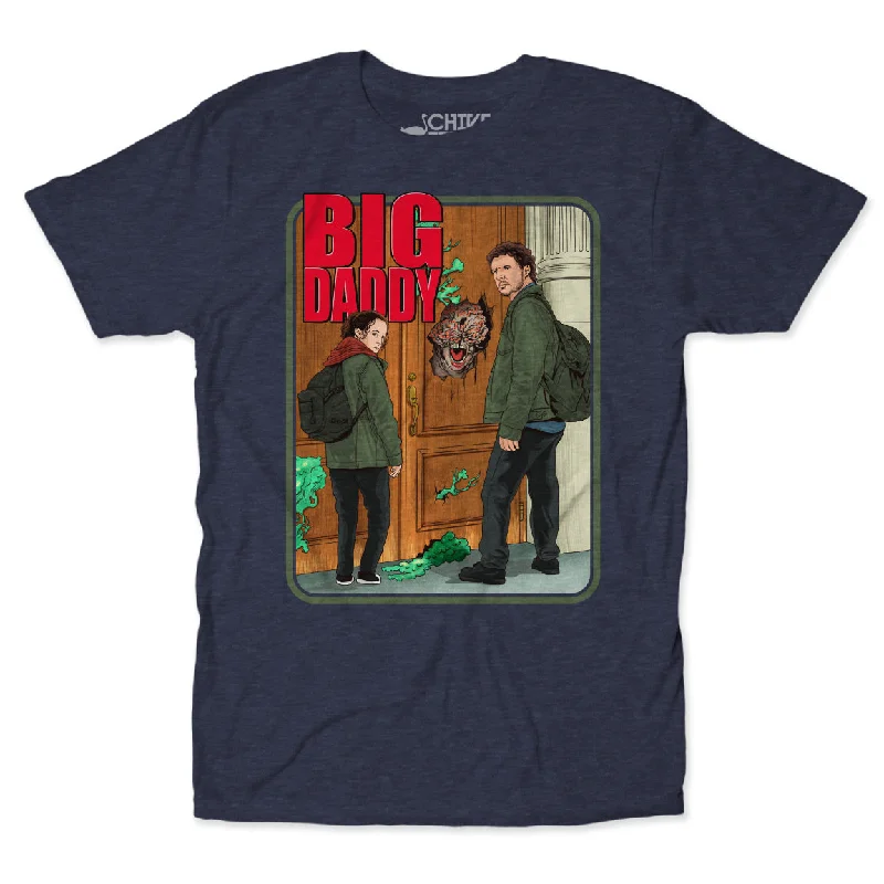 The Last Daddy Unisex Tee Embroidered Appliqued Beaded