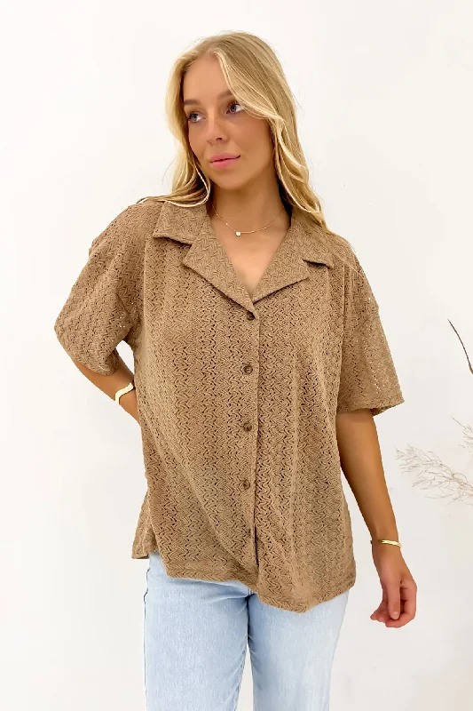 Tilda Shirt Fawn Machine Wash Dry Clean Hand Wash