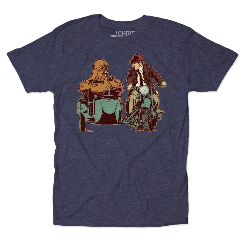 We Named The Dog Indiana Unisex Tee Print Jacquard Patchwork