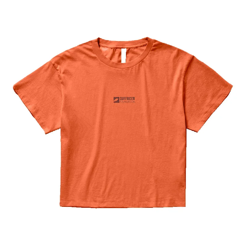Womens Premium Logo Tee Fleece Fabric Down Fabric Feather Fabric