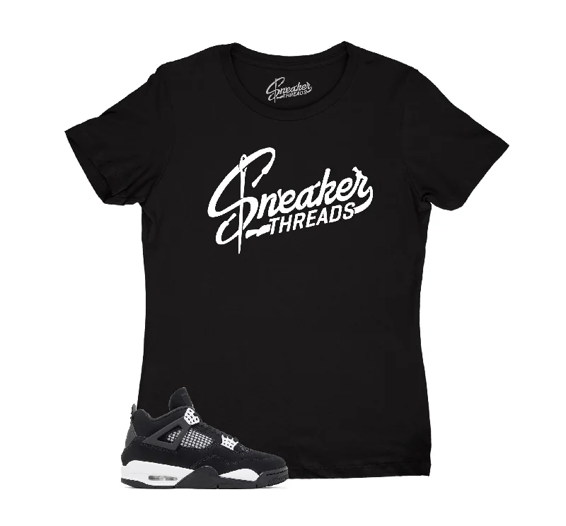 Womens - White Thunder 4 ST Logo Shirt Chenille Blend Fleece Blend Nylon Blend