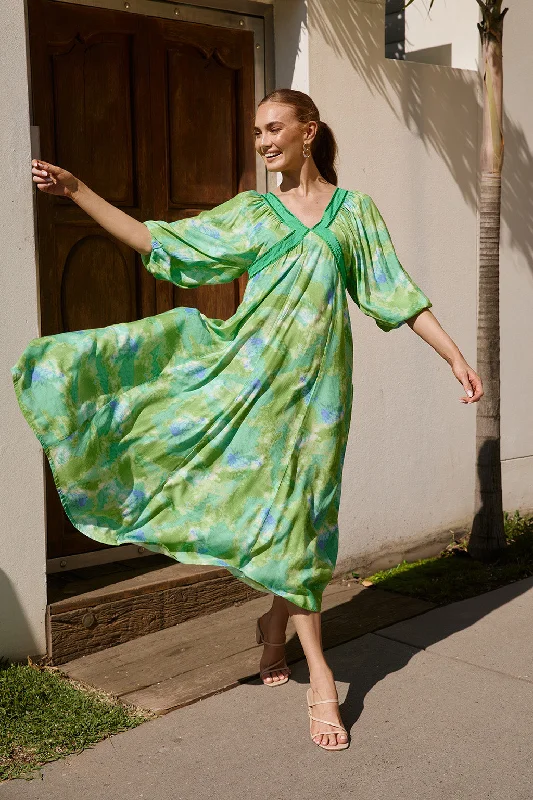 Margot Maxi Dress in Lakehouse Stylish A-Line Maxi Dress
