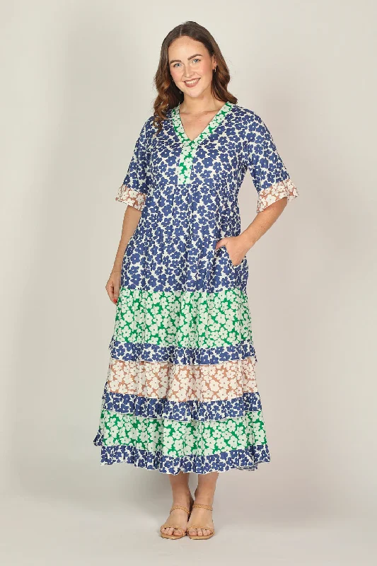 Stassi Maxi Dress in Osaka Cozy Open-Back Maxi Dress