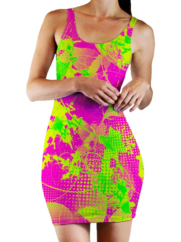 80s Baby Bodycon Mini Dress Trendy Denim Mini Dress