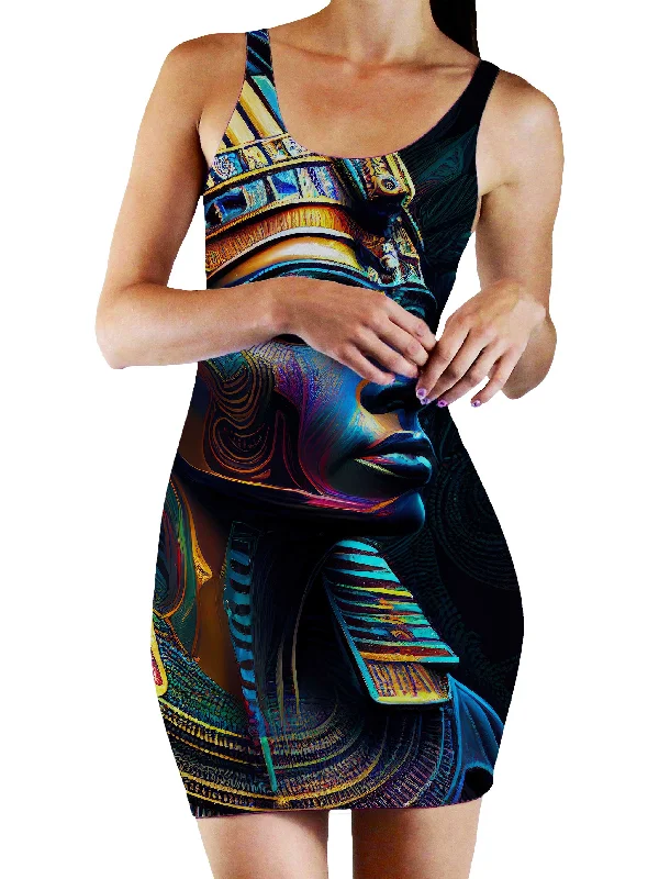 Empires Lost Bodycon Mini Dress Trendy Tie-Dye Mini Dress