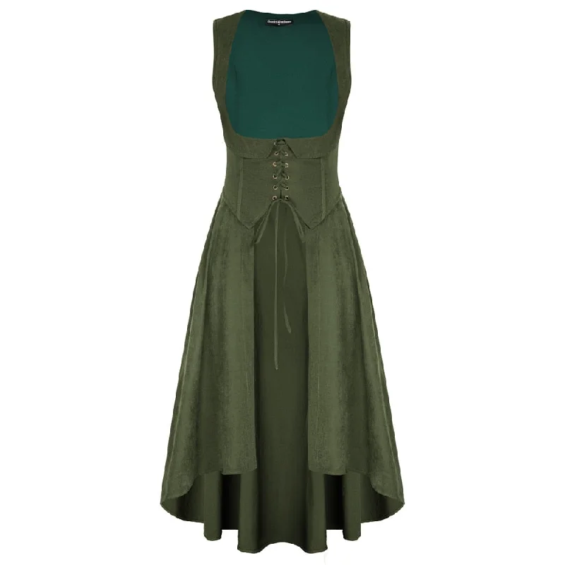 Lizakosht Women Renaissance Lace Up Vest Dress Sleeveless U-Neck High-Low Hem Mini Dress Cottagecore Sleeveless Sweetheart Dresses A30 Casual Button-Up Mini Dress Lizakosht Women Renaissance Lace Up Vest Dress Sleeveless U-Neck High-Low Hem Mini Dress Cottagecore Sleeveless Sweetheart Dresses A30 Casual Button-Up Mini Dress