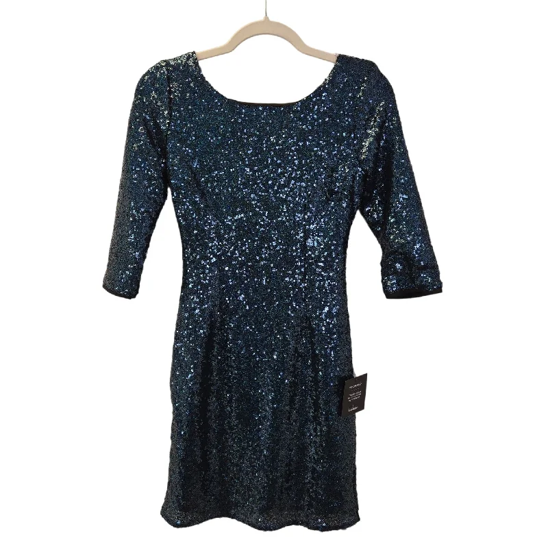 NWT Lulu's Sequin Scoop Back Mini Dress Size Small Classic Casual Mini Dress