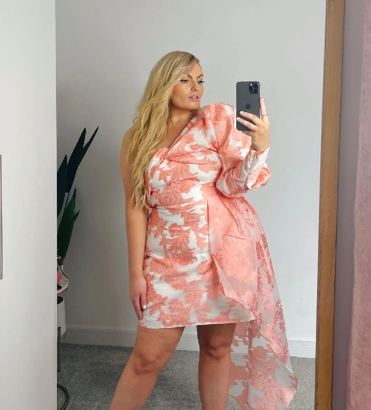 River Island Pink Mini Dress Stylish Sweetheart Mini Dress