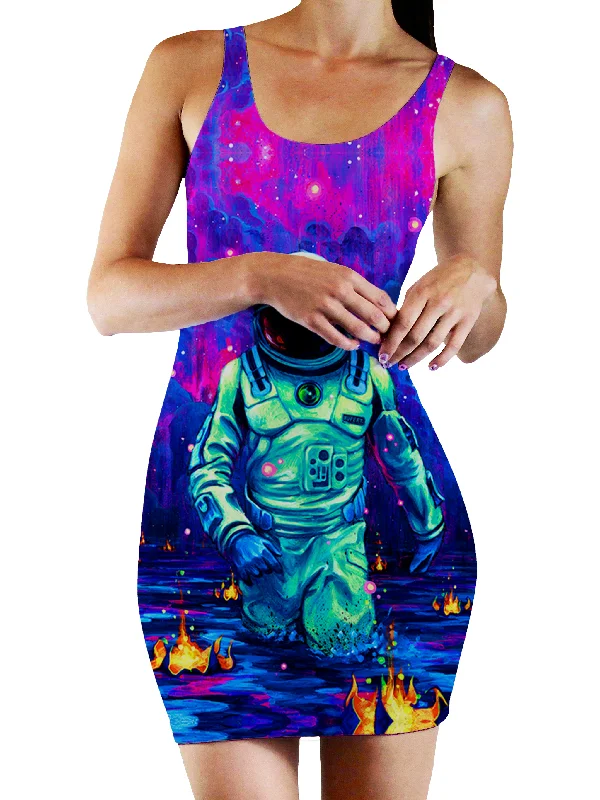 Voyager Bodycon Mini Dress Stylish Ruffle Mini Dress