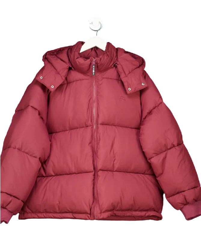 4th ARQ Brown Hudson Puffer Jacket Ruby UK XL/XXL Print Jacket Jacquard Jacket Patchwork Jacket