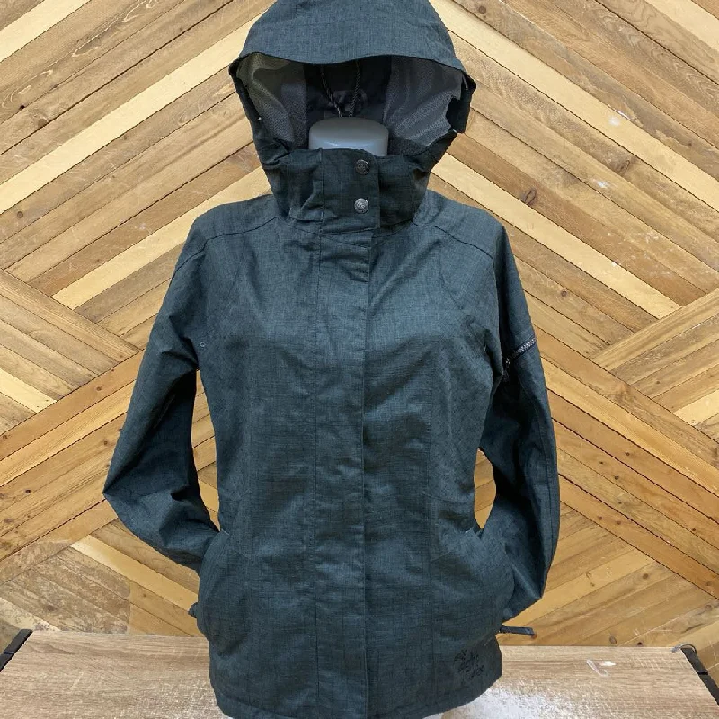 686 - Women's Smarty Dolce Ski Jacket - MSRP comp $400: Dark Grey-women-MD Embroidered Jacket Appliqued Jacket Beaded Jacket