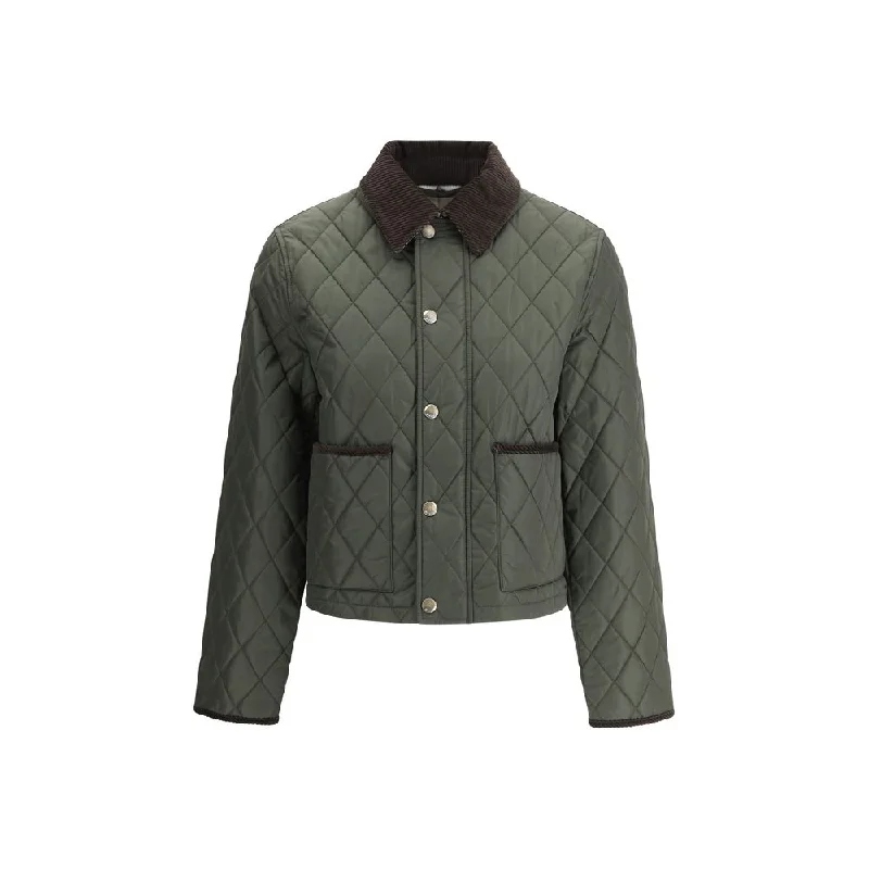 Burberry Quilts Jacket Striped Jacket Polka Dot Jacket Floral Jacket
