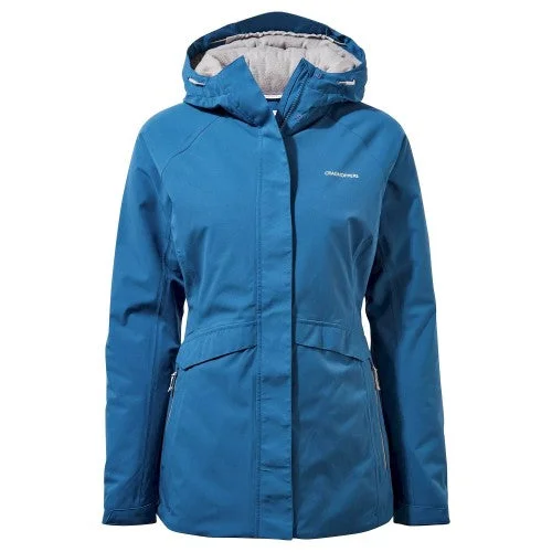 Craghoppers Womens/Ladies Caldbeck Waterproof Jacket Appliqued Jacket Beaded Jacket Sequined Jacket Craghoppers Womens/Ladies Caldbeck Waterproof Jacket Appliqued Jacket Beaded Jacket Sequined Jacket