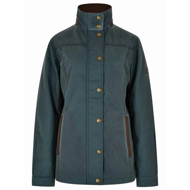 Dubarry Mountrath Ladies Primaloft Waxed Jacket - Dark Pebble Wool Jacket Cashmere Jacket Tweed Jacket Dubarry Mountrath Ladies Primaloft Waxed Jacket - Dark Pebble Wool Jacket Cashmere Jacket Tweed Jacket