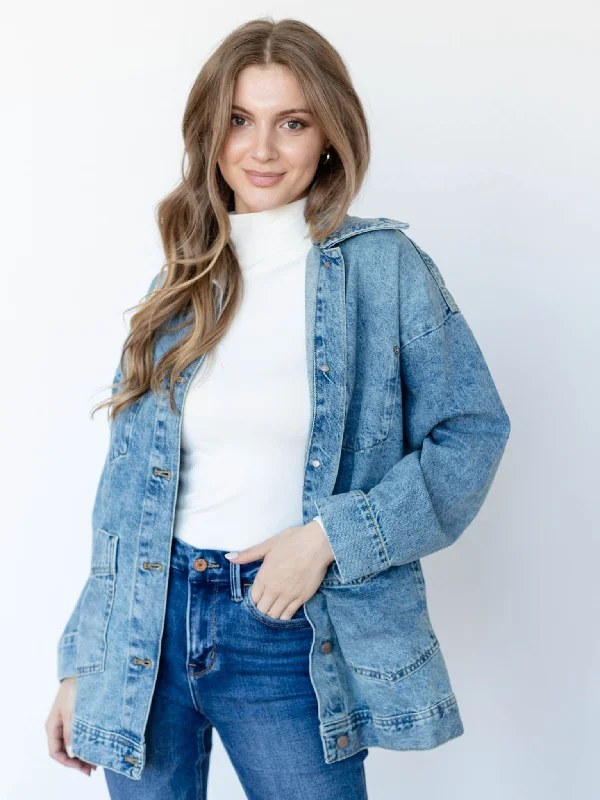 Free People A Very Denim Jacket Faux Fur Fabric Real Fur Fabric Shearling Fabric