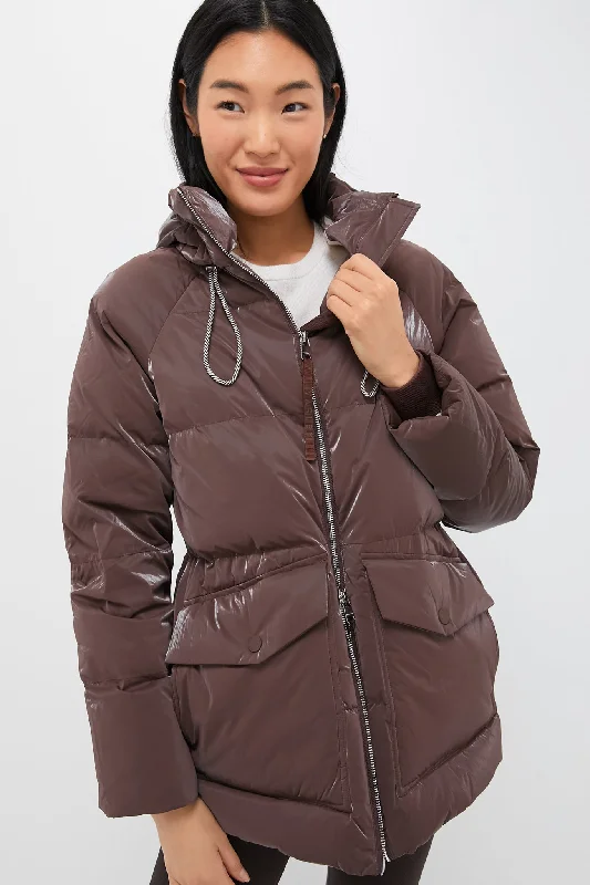 French Roast Fullerton Down Jacket Hoodie Zip-Up Jacket Button-Up Jacket