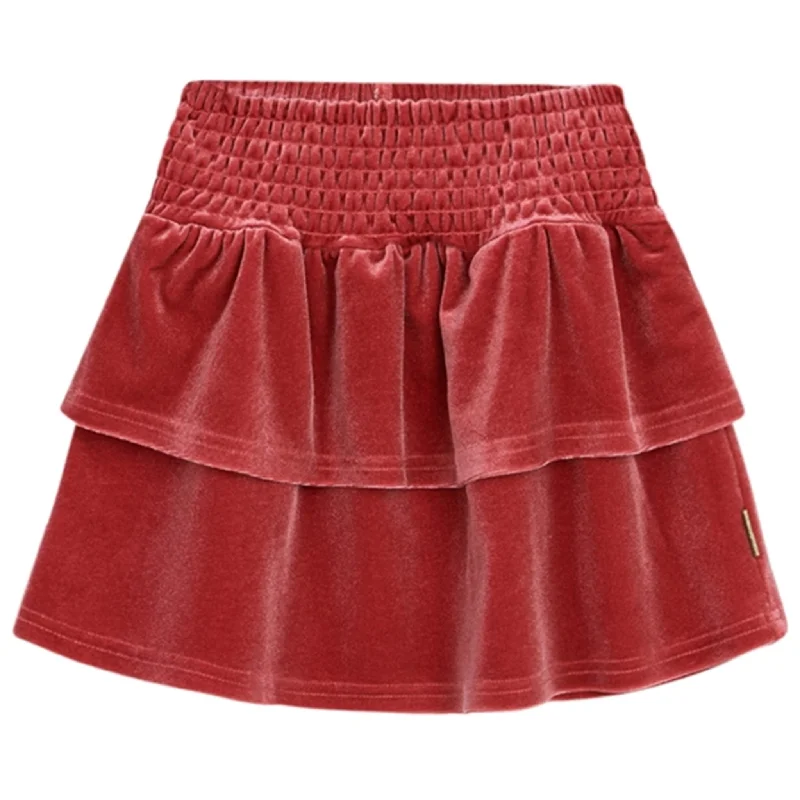 Hust & Claire Mini Teaberry Niena Skirt lace skirt delicate