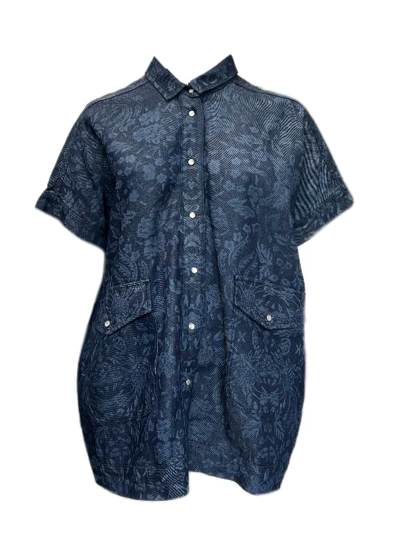 Marina Rinaldi Women's Navy Campana Denim Jacket Size 22W/31 NWT One-Shoulder Jacket Off-the-Shoulder Jacket Asymmetrical Jacket Marina Rinaldi Women's Navy Campana Denim Jacket Size 22W/31 NWT One-Shoulder Jacket Off-the-Shoulder Jacket Asymmetrical Jacket