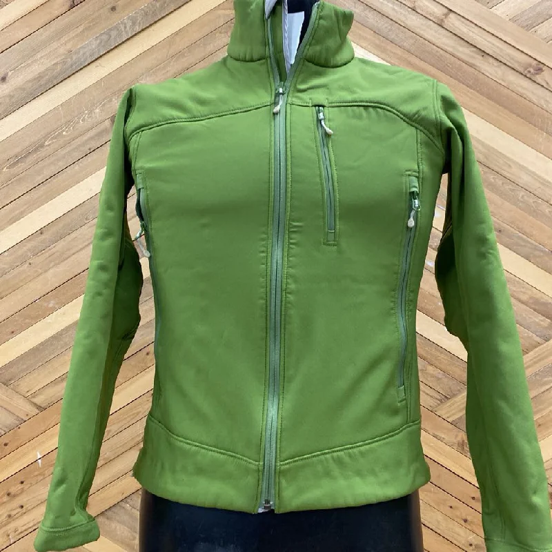 MEC- Fleece lined soft shell jacket: GReen -women-MD Fitted Jacket Loose Jacket Oversized Jacket MEC- Fleece lined soft shell jacket: GReen -women-MD Fitted Jacket Loose Jacket Oversized Jacket