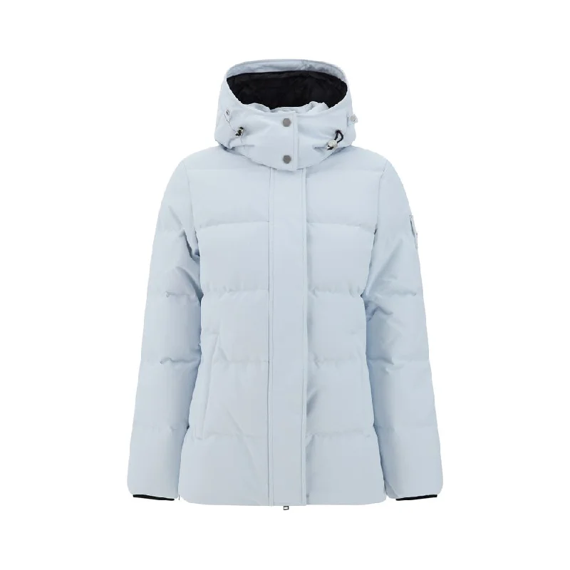 Moose Knuckles Cloud Down Jacket Front Pockets Side Pockets Patch Pockets