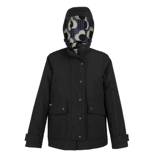 Regatta Womens/Ladies Orla Kiely Rain Cloud Mid Length Waterproof Jacket Quilted Jacket Puffer Jacket Insulated Jacket