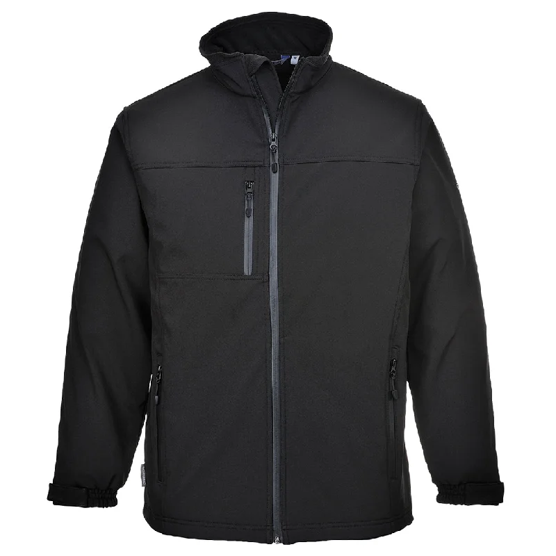 Softshell Jacket (3L) Front Pockets Side Pockets Patch Pockets