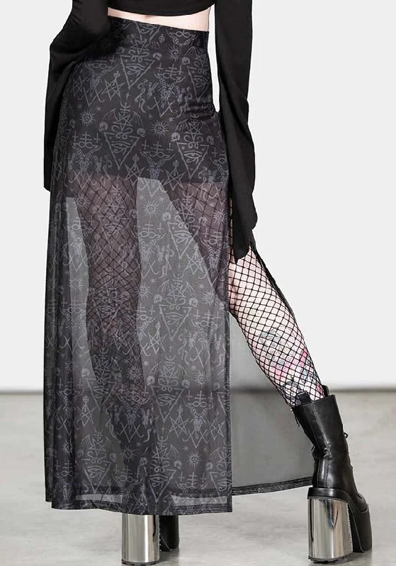 Baphy | MAXI SKIRT* corduroy skirt durable