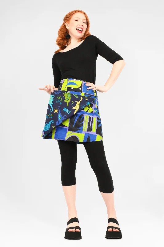 Aluula Short Reversible Button Skirt maxi skirt elegant