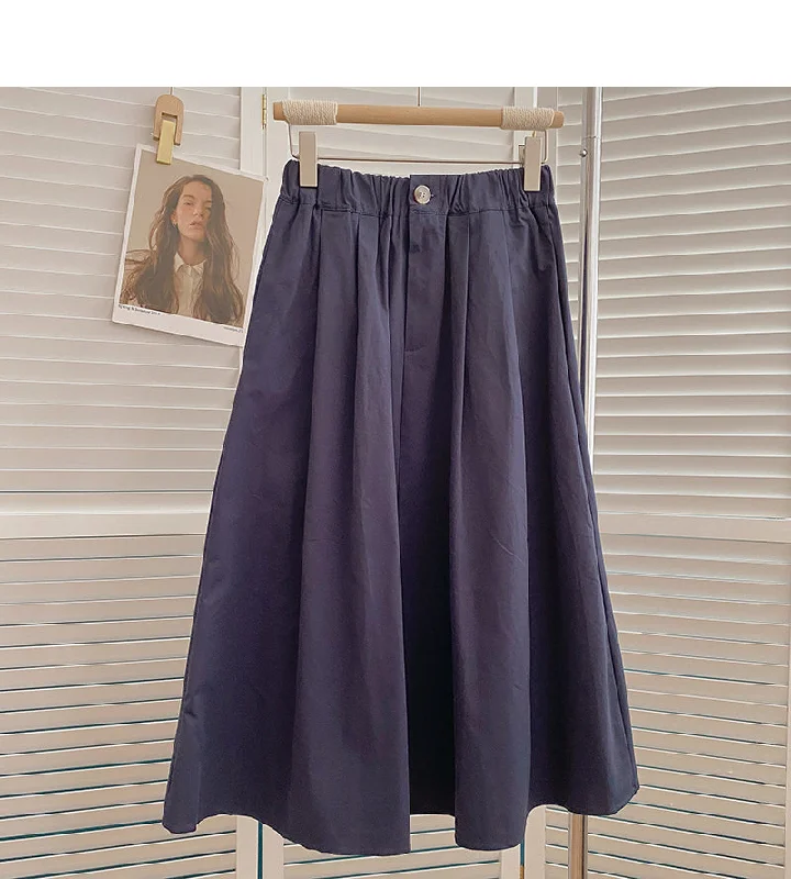 Hong Kong style high waist medium length A-shaped umbrella skirt  5830 lace skirt feminine