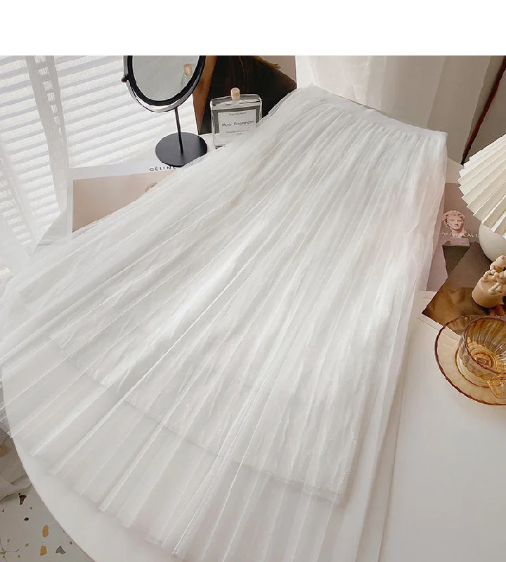 New Korean gentle foreign style skirt  5812 relaxed fit skirt