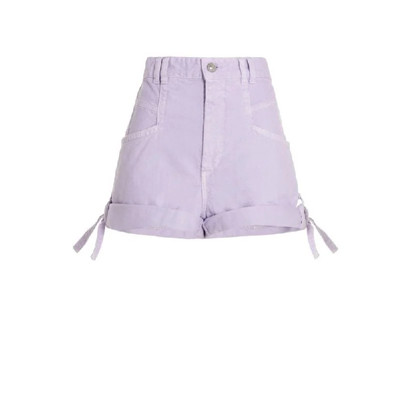 Isabel Marant Purple  Skirt leather skirt sleek