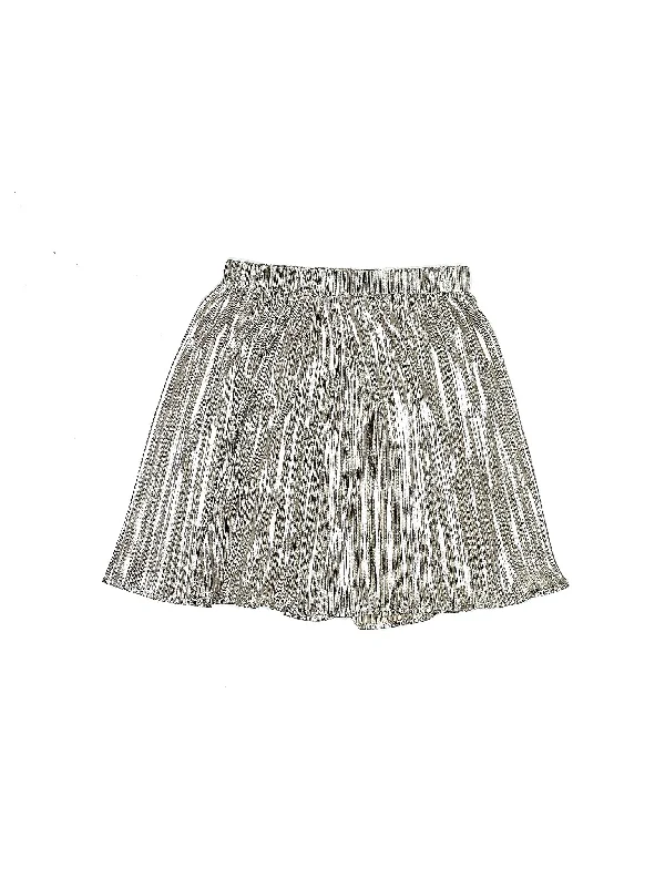 Skirt linen skirt light